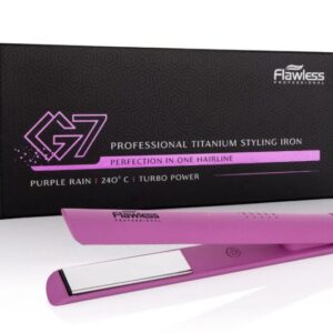 מחליק שיער טיטנים סגול flawless G7